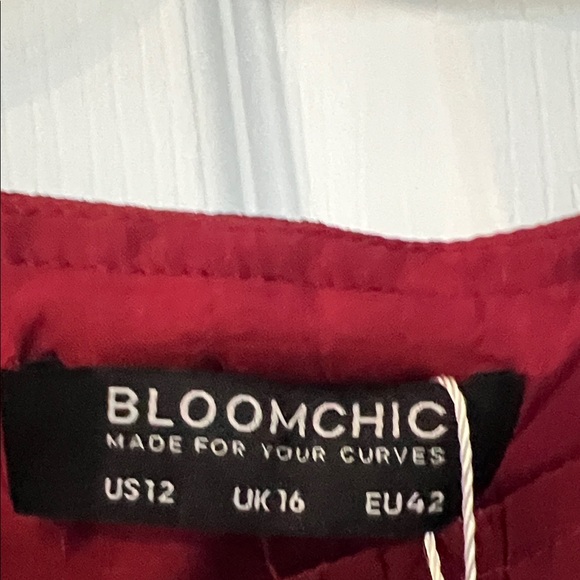 BloomChic Deep Red Maxi Dress - Picture 2 of 4